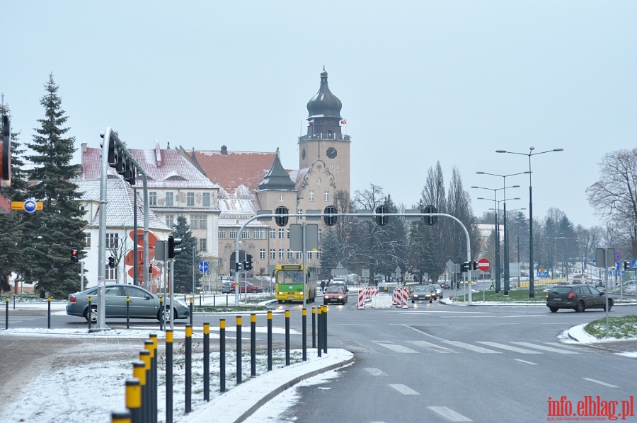 Elblg w przebudowie - grudzie 2012, fot. 9