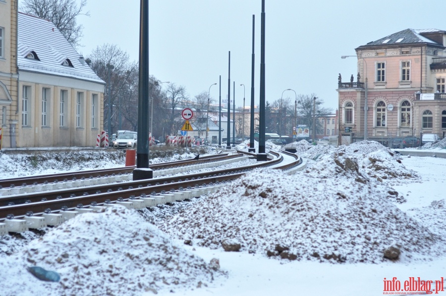 Elblg w przebudowie - grudzie 2012, fot. 23