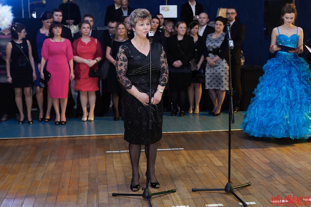 Studniówka Zespołu Szkół Gospodarczych w Elblągu - 12.01.2013r., fot. 22