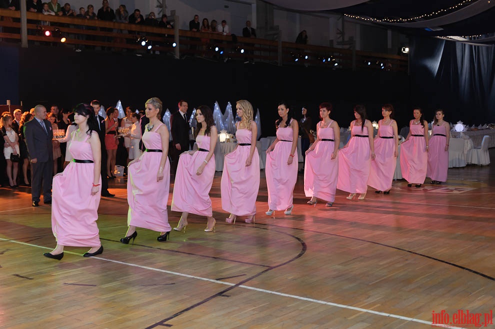 Studniówka Zespołu Szkół Gospodarczych w Elblągu - 12.01.2013r., fot. 23