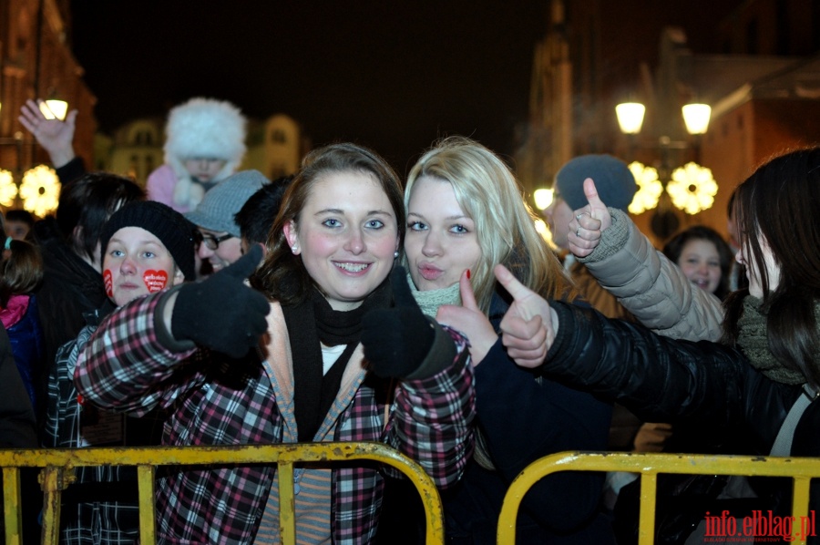 WOP - Elblskie wiateko do nieba i wieczorny koncert - 13.01.2013r., fot. 8