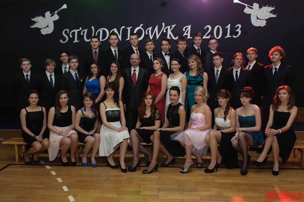 Studniówka I LO - 19.01.2013 r., fot. 57