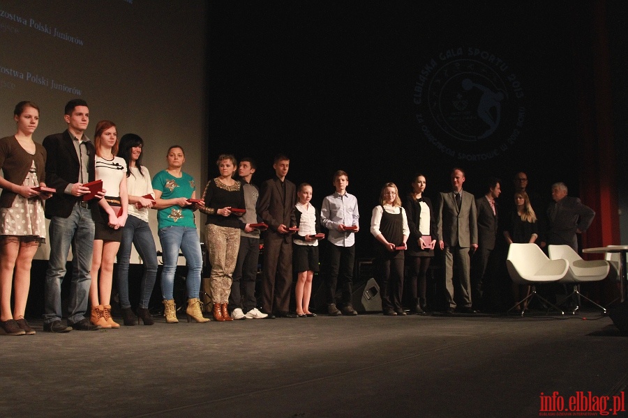 Elbląska Gala Sportu - 16.02.2013r., fot. 70