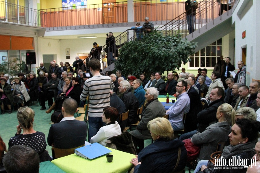 Spotkanie Prezydenta Nowaczyka z elblanami - marzec 2013 r., fot. 6
