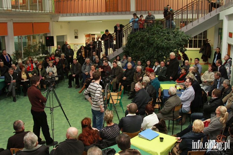 Spotkanie Prezydenta Nowaczyka z elblanami - marzec 2013 r., fot. 9