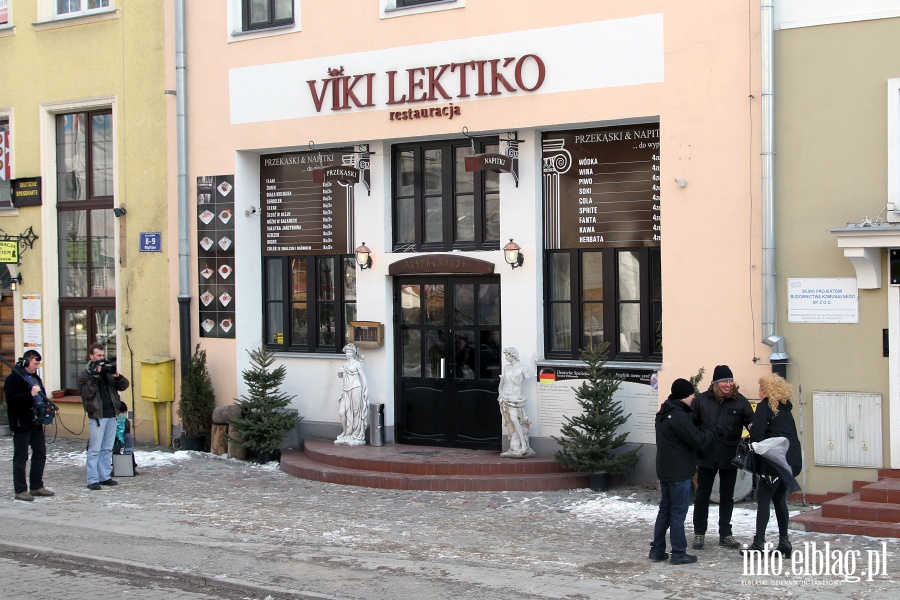 Magda Gessler z programem Kuchenne Rewolucje w Elblgu, fot. 14