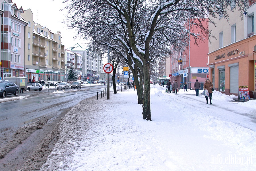 Elblg zim - luty 2013, fot. 1