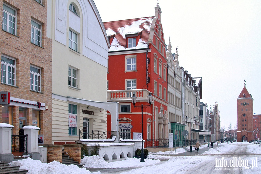 Elbląg zimą - luty 2013, fot. 27