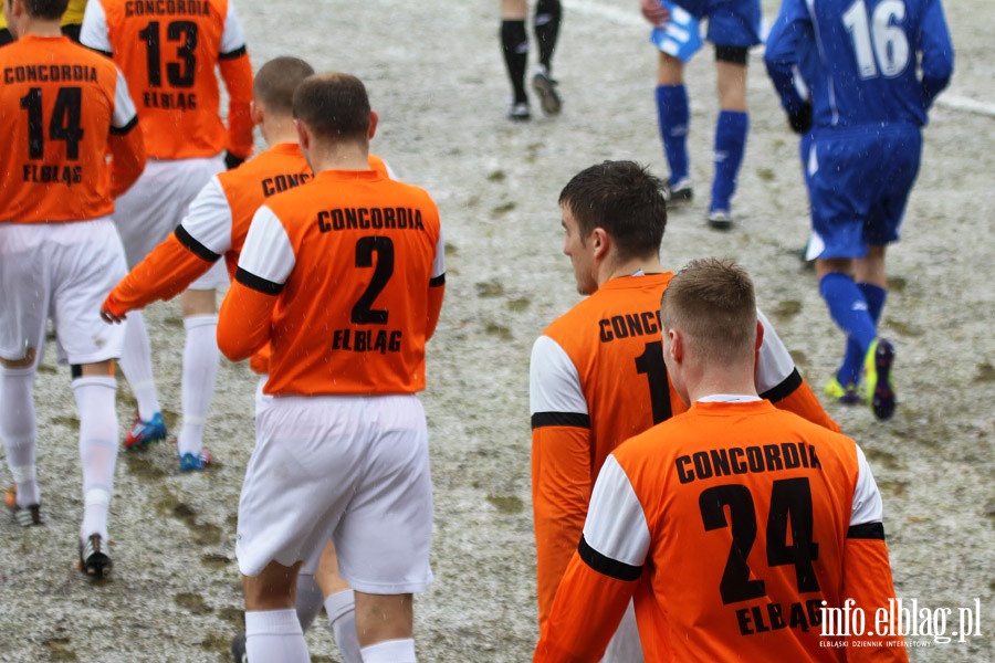 II liga: Concordia Elblg - Wisa Pock 0:3, fot. 1