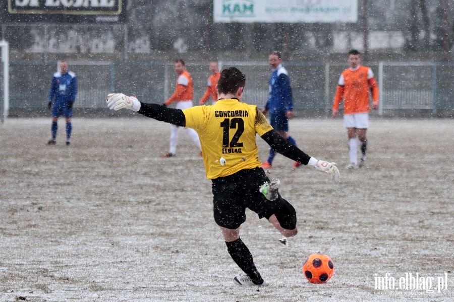 II liga: Concordia Elblg - Wisa Pock 0:3, fot. 33