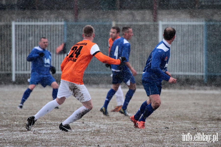 II liga: Concordia Elblg - Wisa Pock 0:3, fot. 35