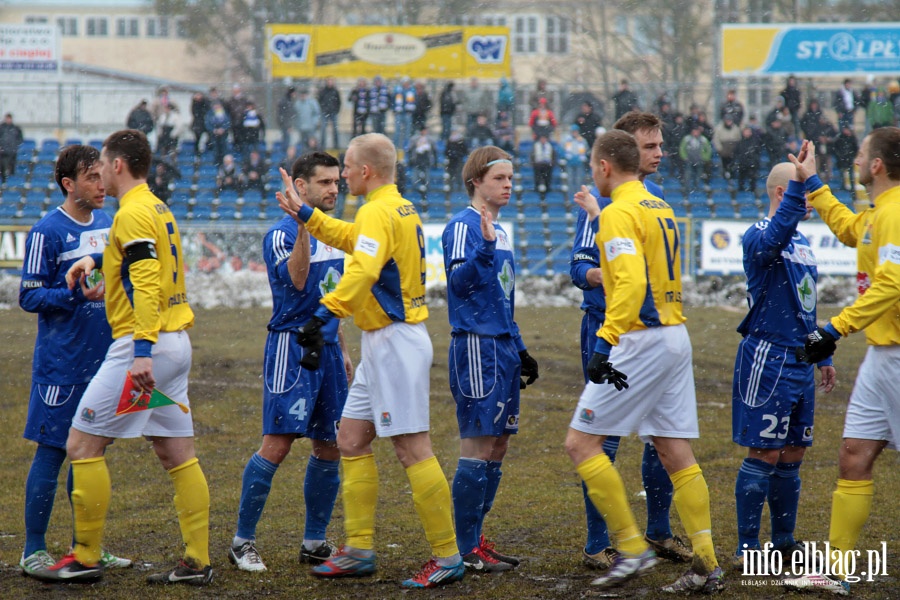 II liga: Olimpia Elblg - Motor Lublin 1:0, fot. 2