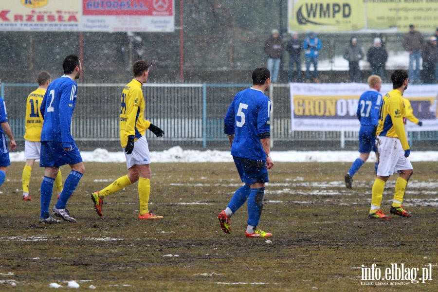 II liga: Olimpia Elbląg - Motor Lublin 1:0, fot. 6
