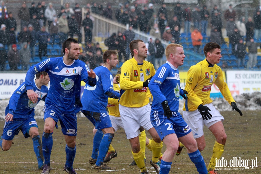 II liga: Olimpia Elblg - Motor Lublin 1:0, fot. 12