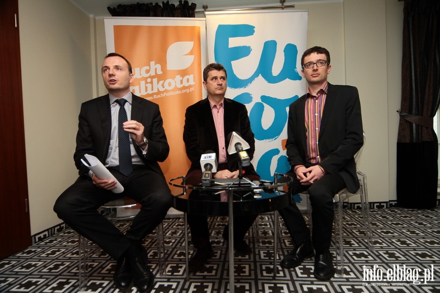 Palikot, Penkalski, Gibała i inni posłowie na spotkaniu otwartym w Elblągu, fot. 7