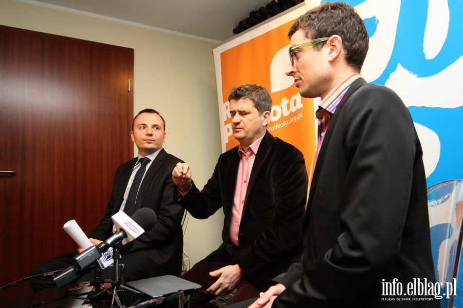 Palikot, Penkalski, Gibała i inni posłowie na spotkaniu otwartym w Elblągu, fot. 8