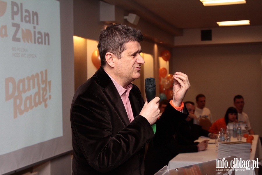 Palikot, Penkalski, Gibała i inni posłowie na spotkaniu otwartym w Elblągu, fot. 21