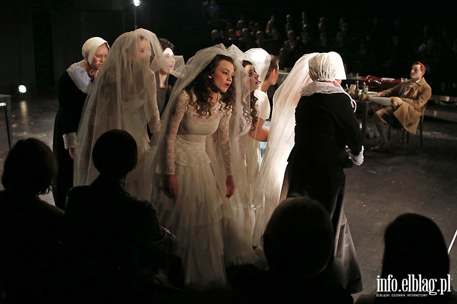 12. Elbląska Wiosna Teatralna - Siedem lekcji dla zmarłych, fot. 13