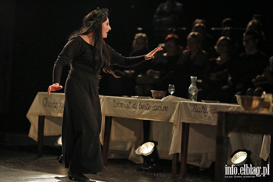 12. Elbląska Wiosna Teatralna - Siedem lekcji dla zmarłych, fot. 30