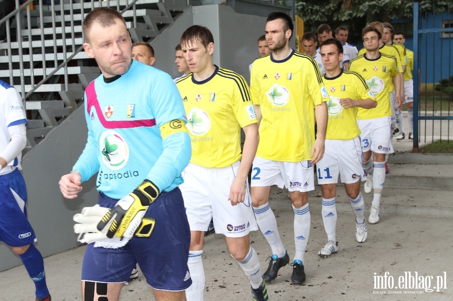 II liga: Olimpia Elblg - Wigry Suwaki 3:0, fot. 5