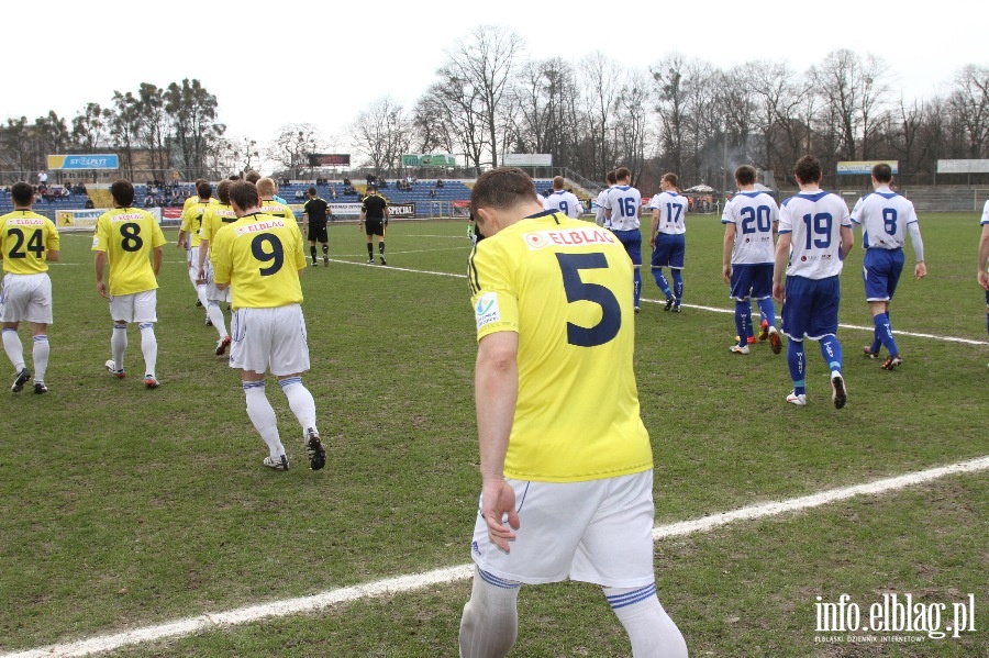 II liga: Olimpia Elblg - Wigry Suwaki 3:0, fot. 6