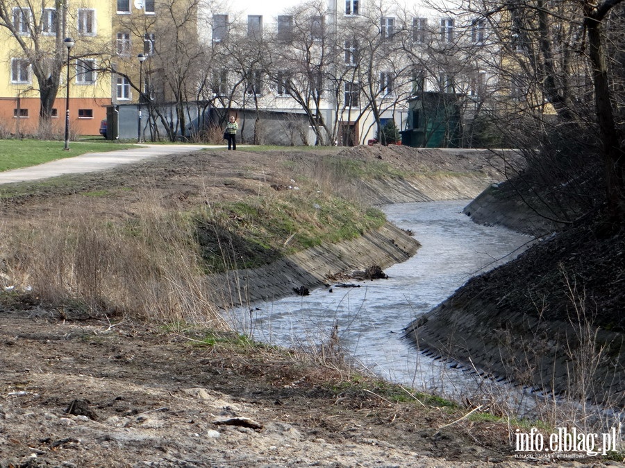 Regulacja rzeki Kumieli - kwiecie 2013r., fot. 7