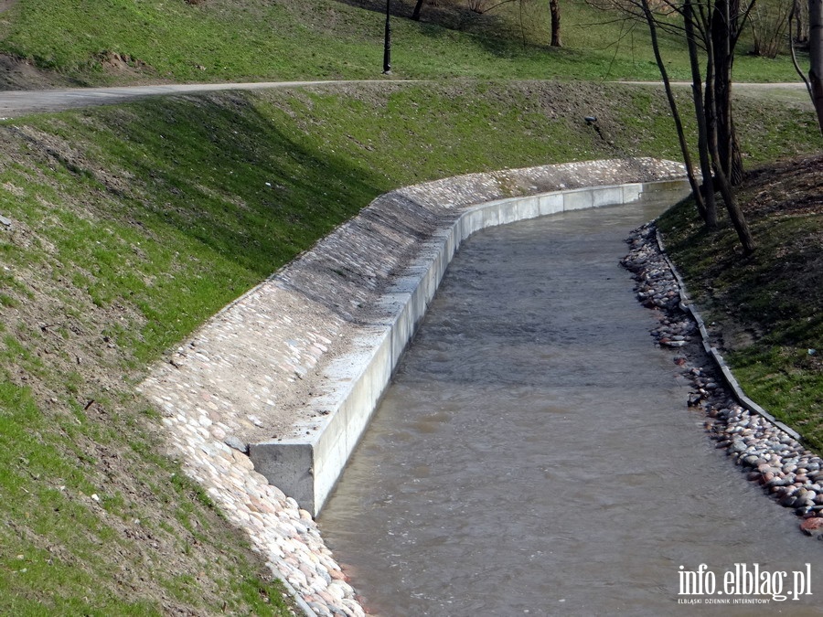 Regulacja rzeki Kumieli - kwiecie 2013r., fot. 36