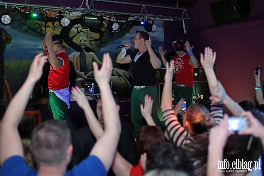 Koncert zespou WEEKEND w Bollywood Bowling w Elblgu, fot. 10