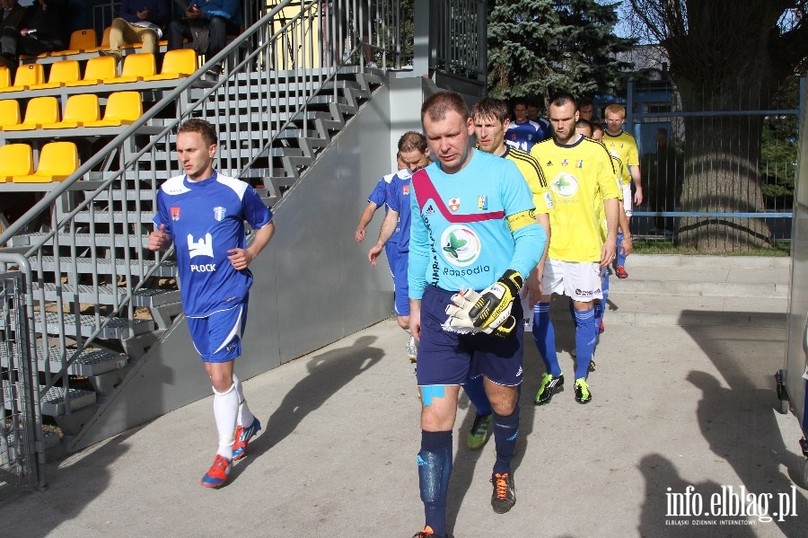 II liga: Olimpia Elblg - Wisa Pock 0:0, fot. 2