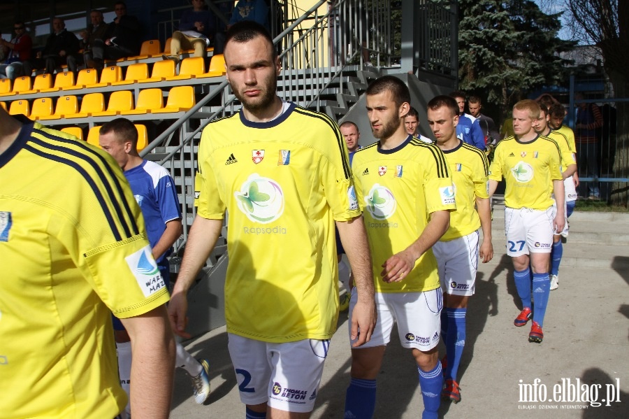 II liga: Olimpia Elblg - Wisa Pock 0:0, fot. 3