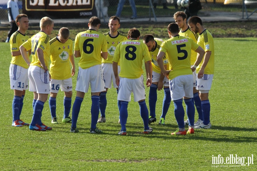 II liga: Olimpia Elblg - Wisa Pock 0:0, fot. 5