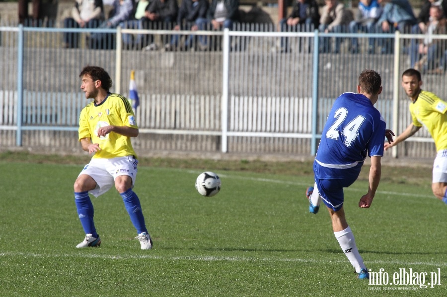 II liga: Olimpia Elblg - Wisa Pock 0:0, fot. 8