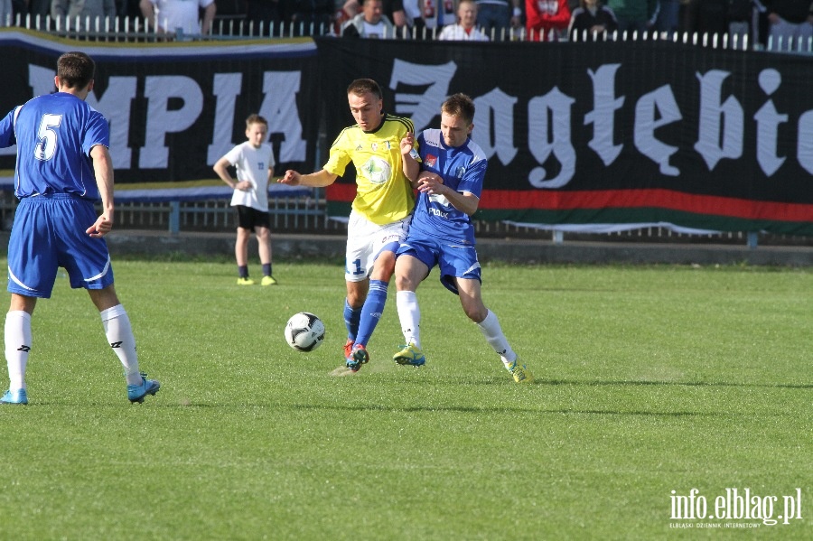 II liga: Olimpia Elblg - Wisa Pock 0:0, fot. 13