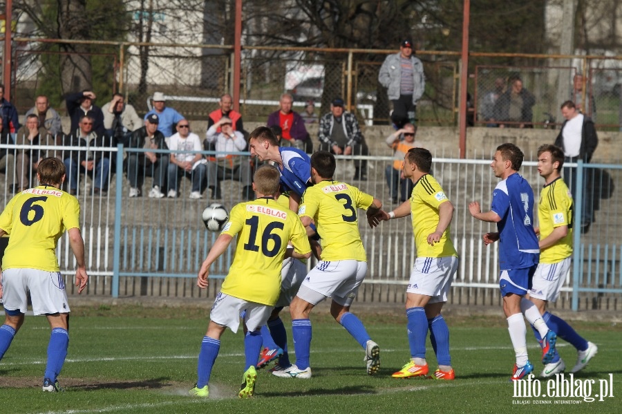 II liga: Olimpia Elblg - Wisa Pock 0:0, fot. 15