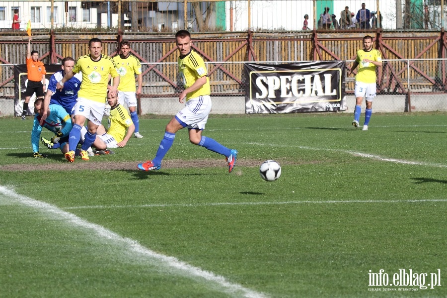II liga: Olimpia Elblg - Wisa Pock 0:0, fot. 19