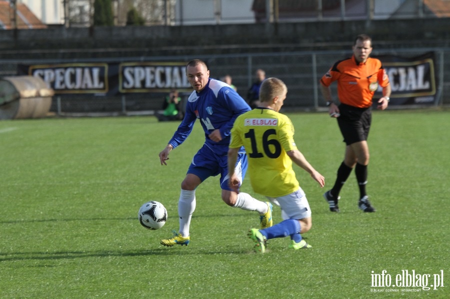 II liga: Olimpia Elblg - Wisa Pock 0:0, fot. 21