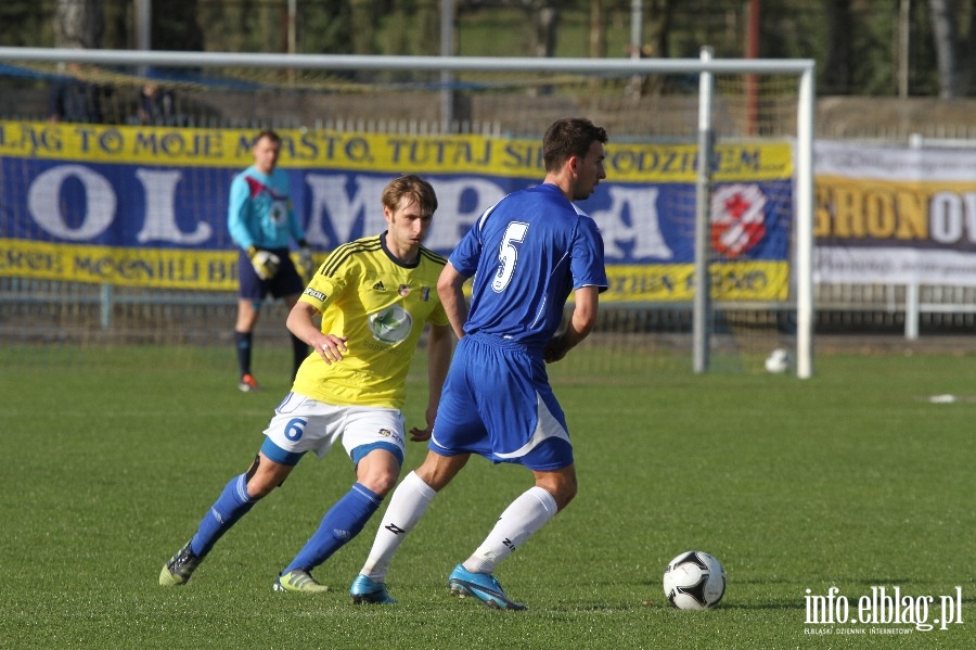 II liga: Olimpia Elblg - Wisa Pock 0:0, fot. 32