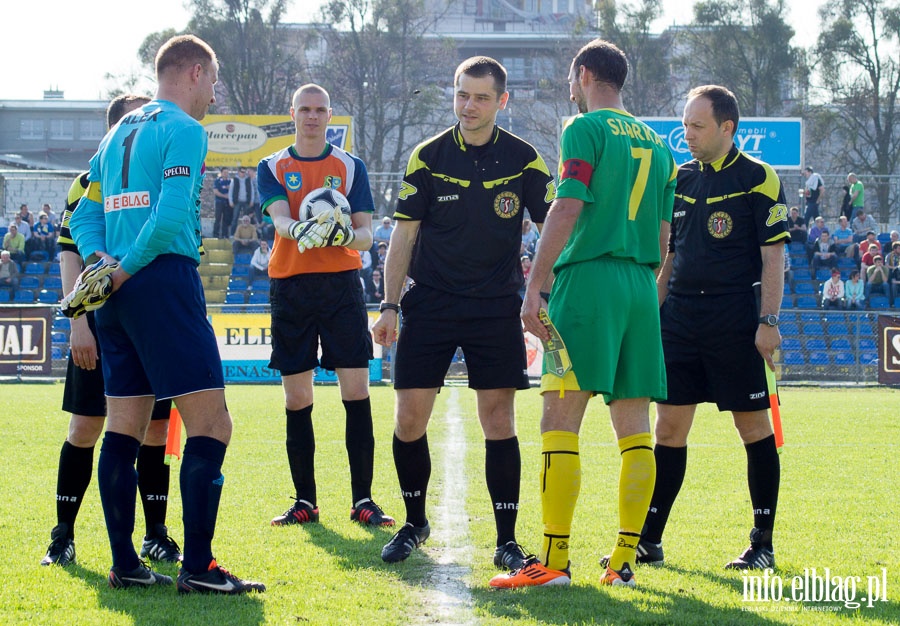II liga: Olimpia Elbląg - Siarka Tarnobrzeg 0:1, fot. 3