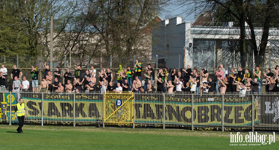 II liga: Olimpia Elblg - Siarka Tarnobrzeg 0:1, fot. 4