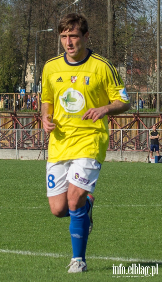 II liga: Olimpia Elbląg - Siarka Tarnobrzeg 0:1, fot. 12