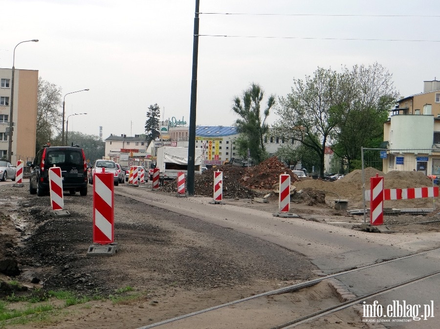 Modernizacja drogi 504 - maj 2013r., fot. 20