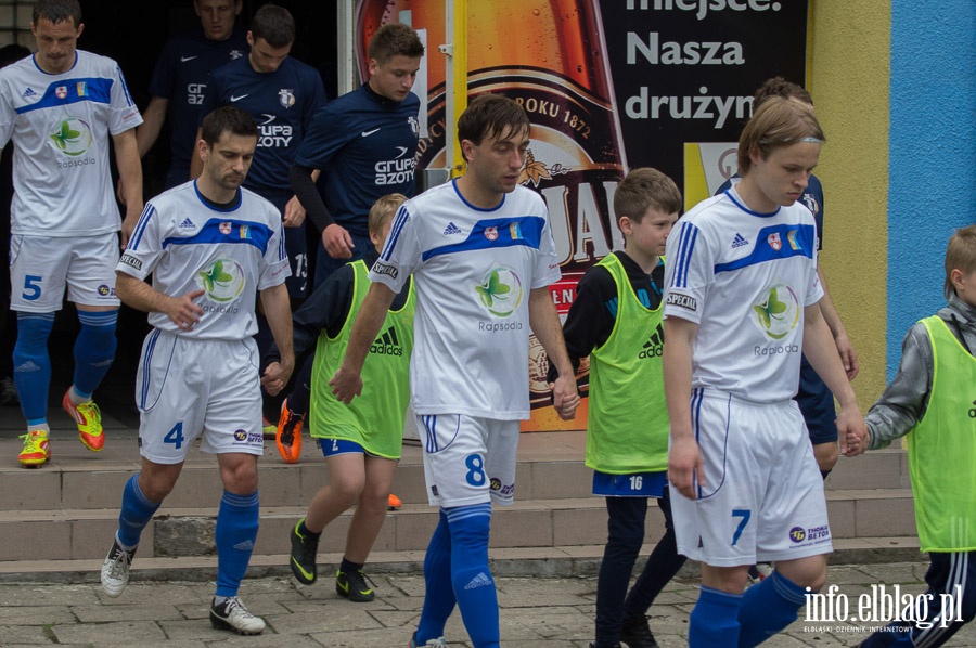 II liga: Olimpia Elblg - Unia Tarnw 1:1, fot. 2