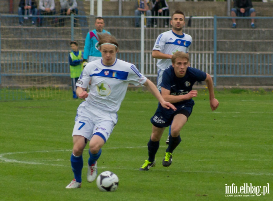 II liga: Olimpia Elblg - Unia Tarnw 1:1, fot. 11