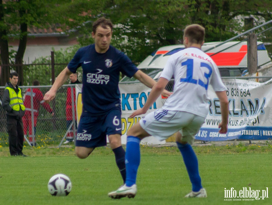 II liga: Olimpia Elblg - Unia Tarnw 1:1, fot. 25