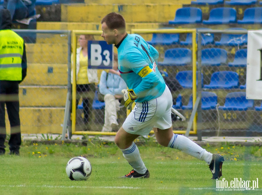 II liga: Olimpia Elblg - Unia Tarnw 1:1, fot. 26