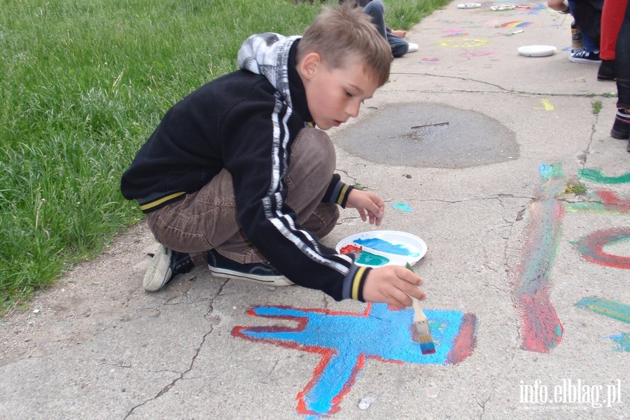 Akcja Malujemy podwrka zawitaa na Zawad, fot. 5