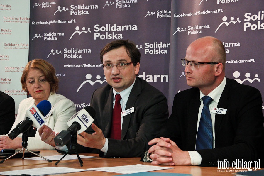 Zbigniew Ziobro przyjechał do Elbląga, fot. 13