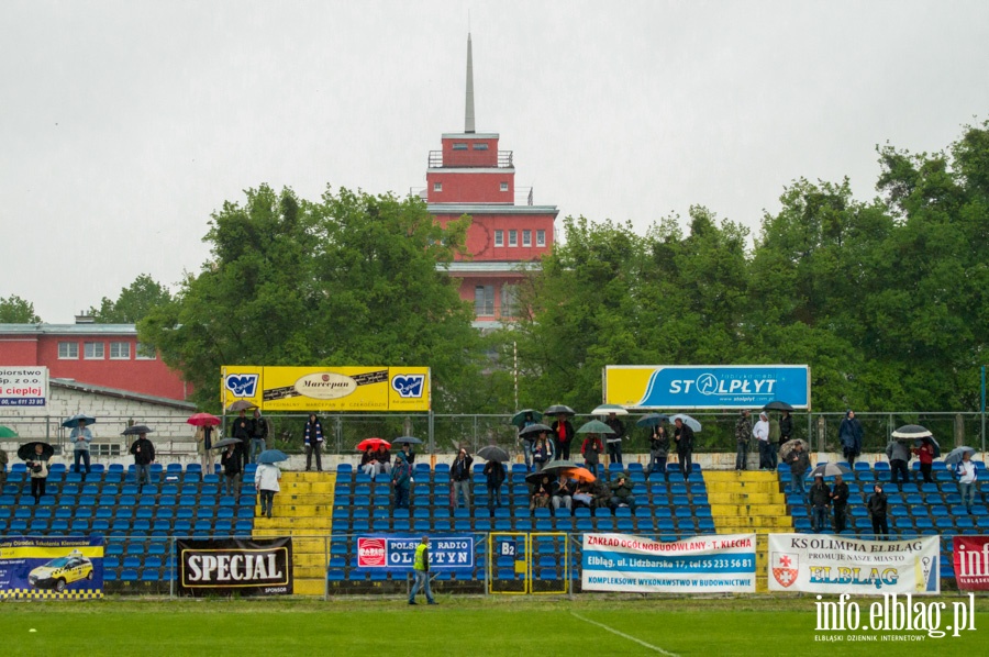 II liga: Olimpia Elblg - Radomiak Radom 1:0, fot. 1