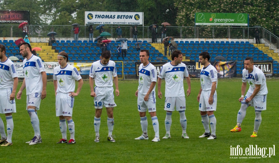 II liga: Olimpia Elblg - Radomiak Radom 1:0, fot. 5