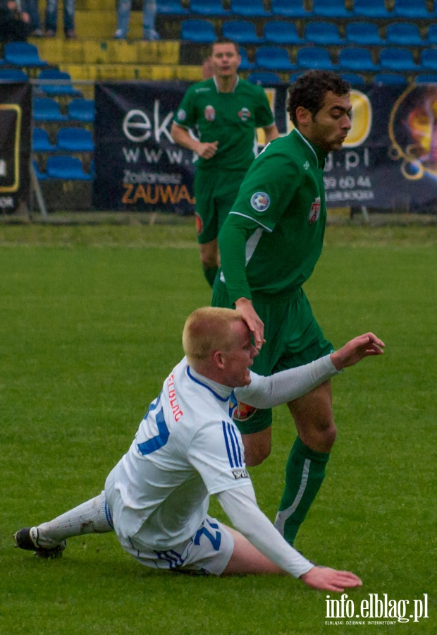 II liga: Olimpia Elblg - Radomiak Radom 1:0, fot. 13